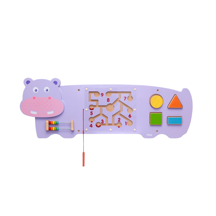 VIGA's wooden animal toy: multi-functional, eco-friendly & sturdy. Develops colours, shapes, sounds, numbers & social skills. Ideal for schools, kindergartens & families.