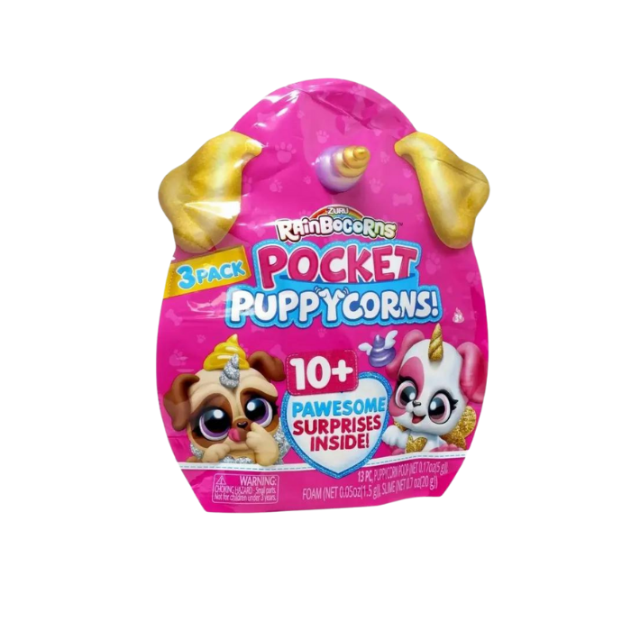 Rainbocorns Pocket Puppycorns Surprise Bobble Head Large S1