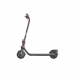 Experience a new level of convenience and style with the Segway Ninebot E2 Plus Electric Kick Scooter. Perfect for urban commuters, this sleek and modern scooter boasts an ultra-thin footboard and a low center of gravity for a smooth, comfortable ride. The high-position lighting ensures your safety while the front-flared cockpit adds more space for comfort. Its unique 2.8-inch screen displays essential information like speed and battery level, designed at a 25-degree tilt for ease of viewing during your ride. Stand out from the crowd with the 256-color RGB ambient light that changes . 15.5 mphMax. Speed 2.8 inScreen Size 15.5 milesTheoretical Range 12.4 Miles at Max.