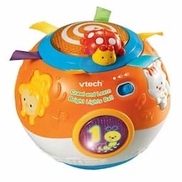 A magical ball that moves and rolls on its own which encourages babies to crawl, Animals' buttons that your baby can press, slide and twist which improves motor skill development, Recommended for babies from 6 months to 3 years.