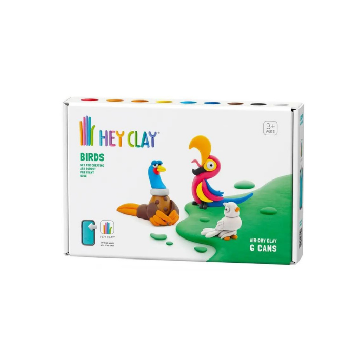 You can easily create your own cute characters using soft and fluffy creative clay in bright colors. All you have to do is download a dedicated app, enter the code from the box and you will generate it according to the instructions in the app. Hi Clay includes 6 cans of soft, fragrant creative block clay and an access code to the app. The colors are displayed on the package, it allows you to create the exact figurine. It is designed for creative play and collecting handcrafted figures. Suitable age group: 3 years and above.