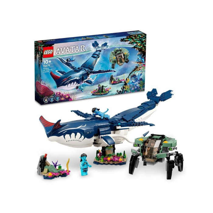 LEGO Avatar building set – Kids and filmgoers can relive the film experience or create their own stories with this LEGO Avatar Payakan the Tulkun & Crabsuit (75579) toy playset